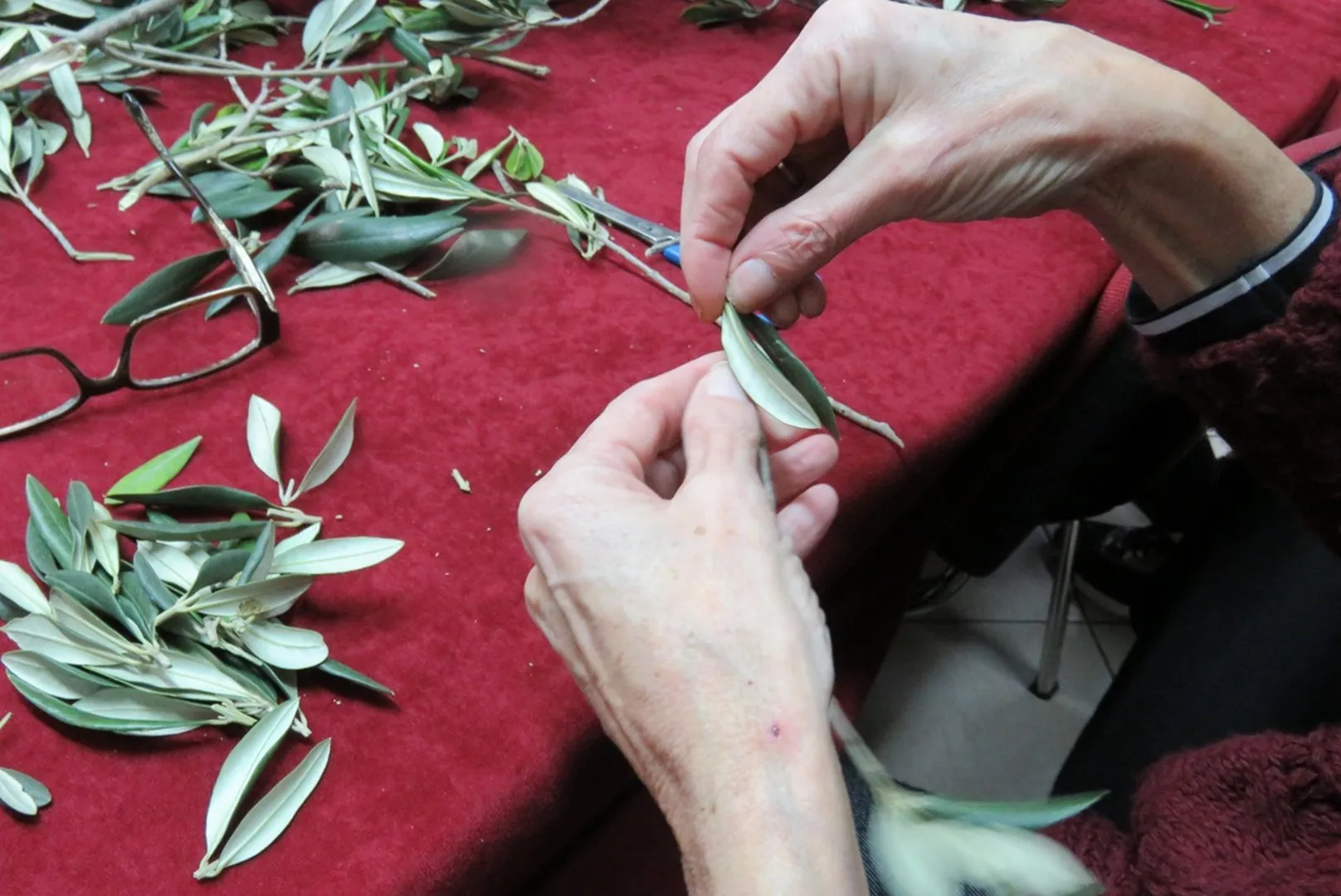 Radionica pletenja maslinovih grančica