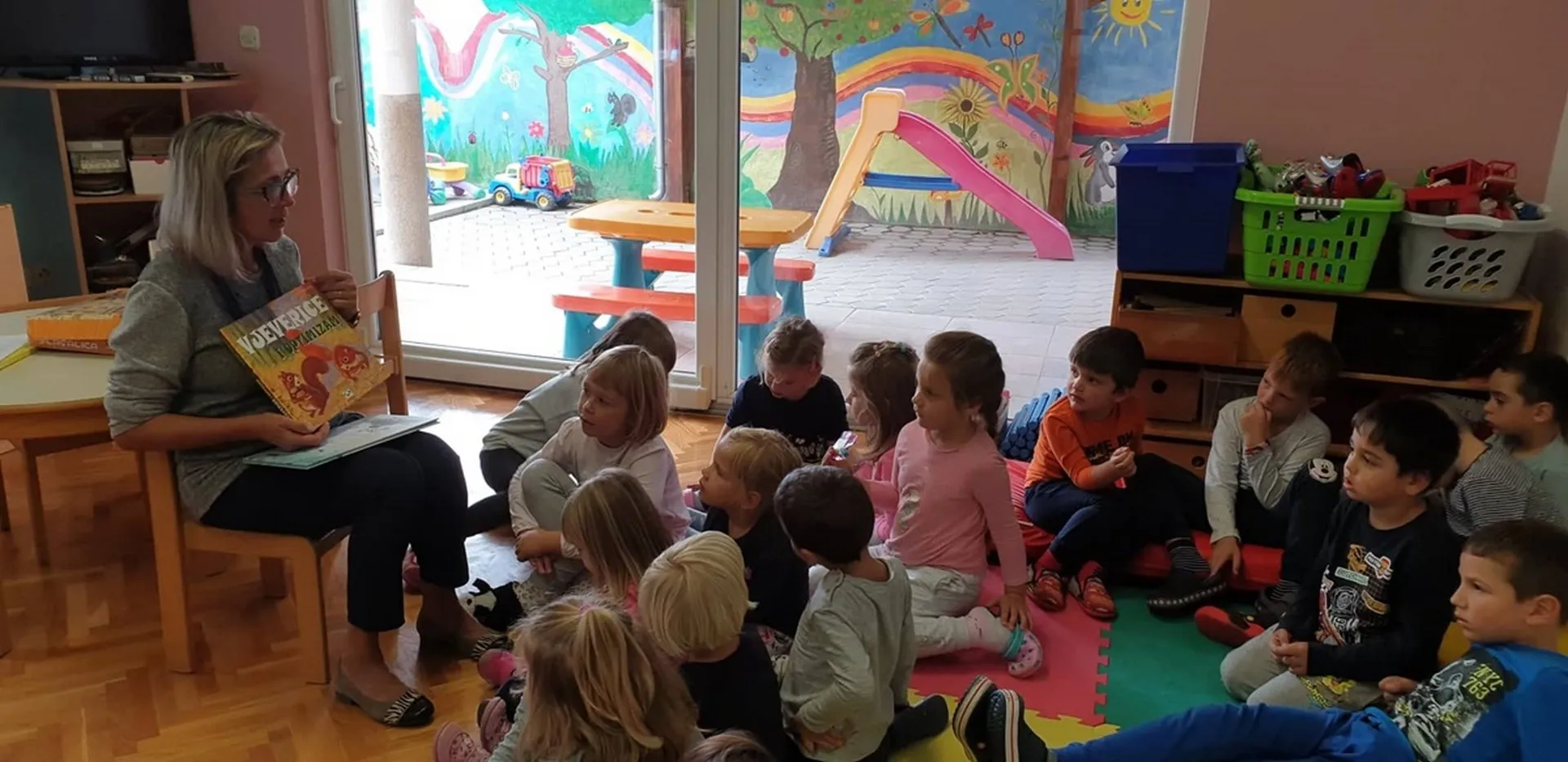 U Ritmu čitanja - danas smo bili u DV Školjkica!