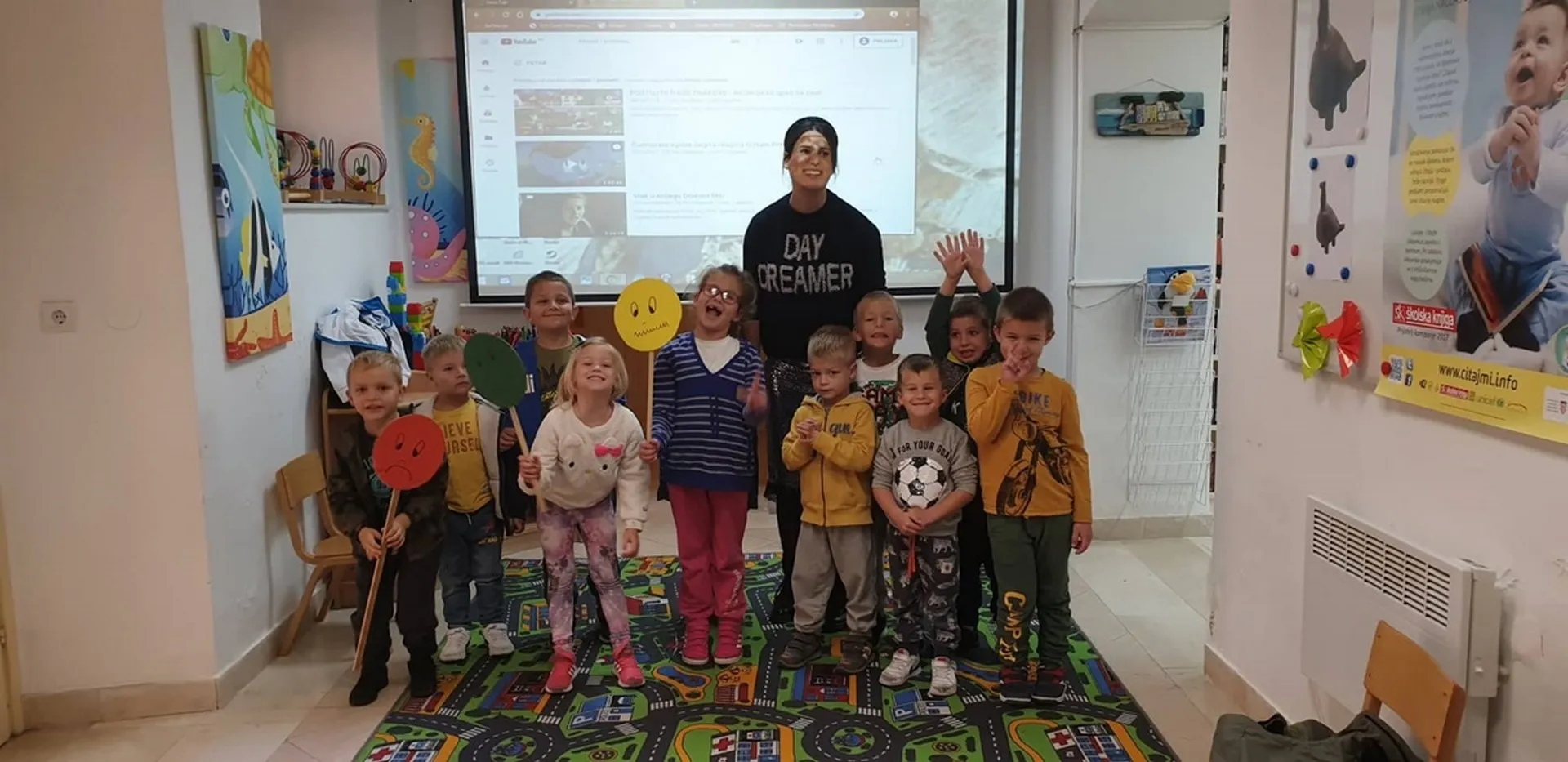 U ritmu čitanja završili smo s posjetom "Spužvica"