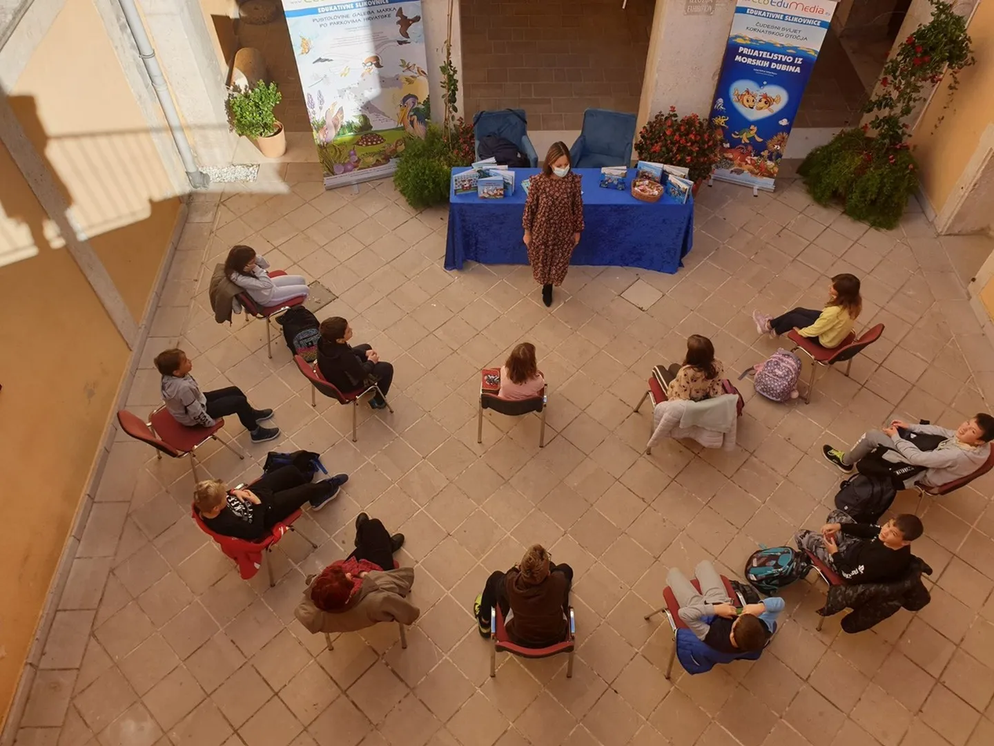 Predstavljanje serijala edukativnih slikovnica Pustolovine galeba Marka po parkovima Hrvatske 10.10.2020  7