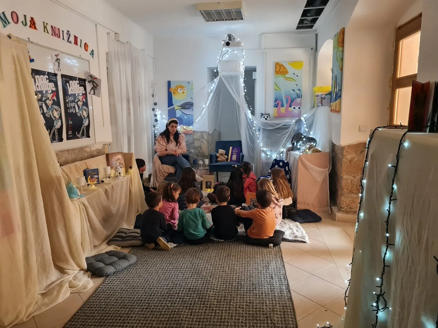 Noć knjige - Kad knjižnica postane bajka!